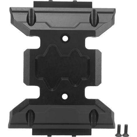 Plaque de protection en alliage d'aluminium pour transmission, compatible Axial SCX10 III AXI03007, pièces de rechange et améliorations. (1/5)