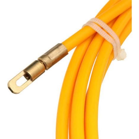 NALOOKAMIC Tire fils nylon D=6mm L=25m fibre de verre fil cable tige électricien poussoir extracteur conduit poisson