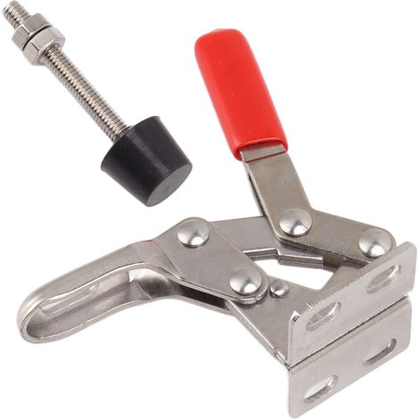 Pince À Bascule - Acier Inoxydable - Pour Soudage Bois Et Menuiserie - 6 x 6 x 2,8 cm - 42 g (1/5)