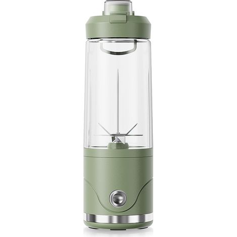 650 ML Blender portable, Mixeur portable pour smoothie, 20000 TR/min Puissant Mixeur Smoothie avec 6 Lames, Mini Mixeur avec Couvercle de Voyage pour (1/5)