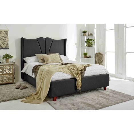 Florentine Steel Arlington Fabric Super King Bed Frame (1/5)