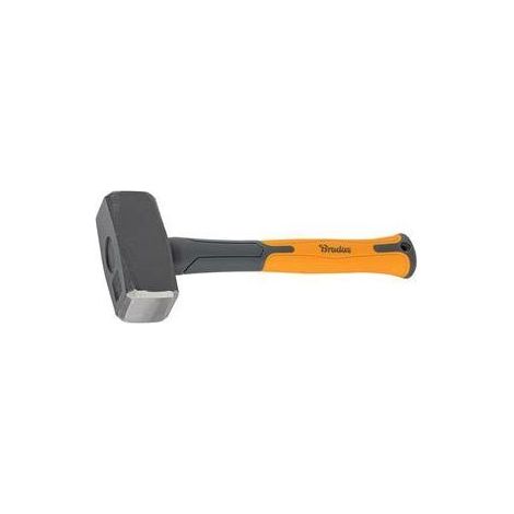 Martello bradas fäustel manico fibra vetro 1000g 28cm