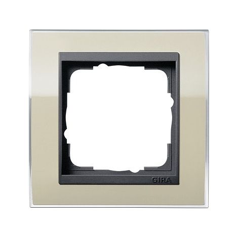 Gira Cornice di copertura 1f Interm. AN Gira Event Chiaro Sabbia [0211778], 0211 778