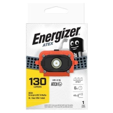 Energizer ATEX Headlight Lampada frontale Zona Ex: 0, 1, 2 130 lm 45 m