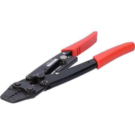 Pince de sertissage manuelle à cliquet HX-10 pour connexions électriques 1,25-10mm² (1/5)