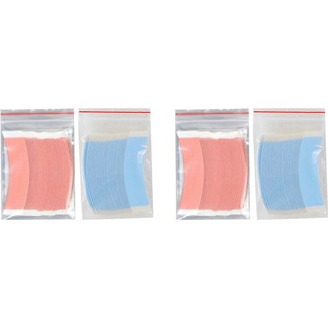 144 bandes adhésives double face Duo Tac à forte tenue pour toupets et perruques à dentelle, ligne de découpe (1/5)