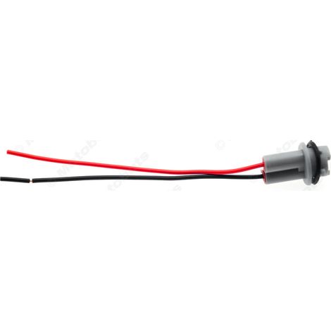 Douille pour ampoule LED de voiture, feu stop T15, feu de position latéral, feu antibrouillard, phare, feu de recul W16W, douille en forme de coin (1/4)