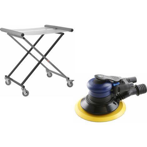 FACOM - Pack carosserie : chevalet multi fonctions CR.S7 + ponceuse orbitale pneumatique diamètre 150mm V.252F - PACK.CAR19IM