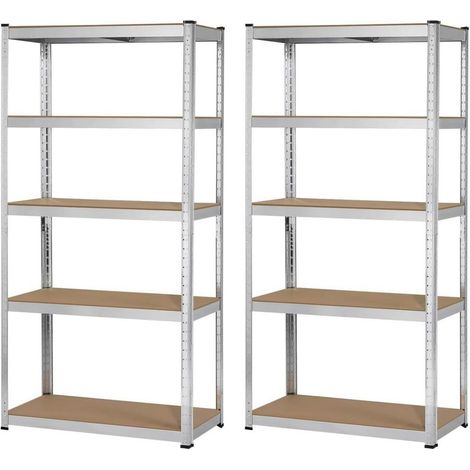 Scaffale metallo in alluminio 875kg x 2 (1/8)