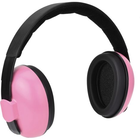 Casque antibruit, protection auditive pour bébés et enfants (rose)