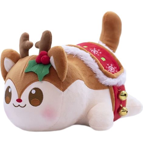 Peluche Chat Mignon - Jouet en Peluche Doux et Moelleux - Collection Figurine - Coussin Décoratif - Cadeau d'Anniversaire Enfant (1/5)