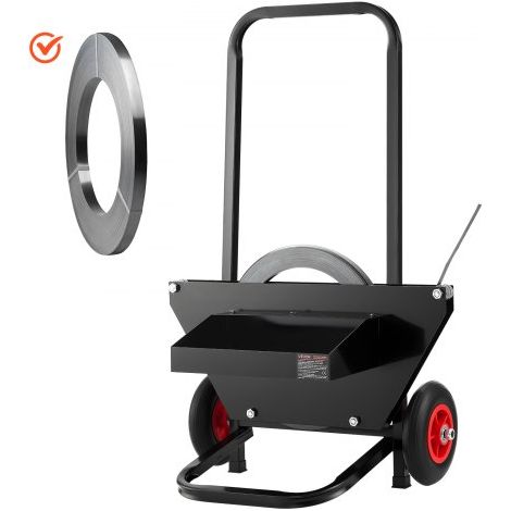 Chariot de cerclage pour bobines de cerclage en acier avec (1/5)