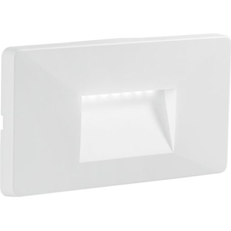 Segnapassi LED BREEN bianco in alloggio 506 4W con luce calda o naturale (1/2)