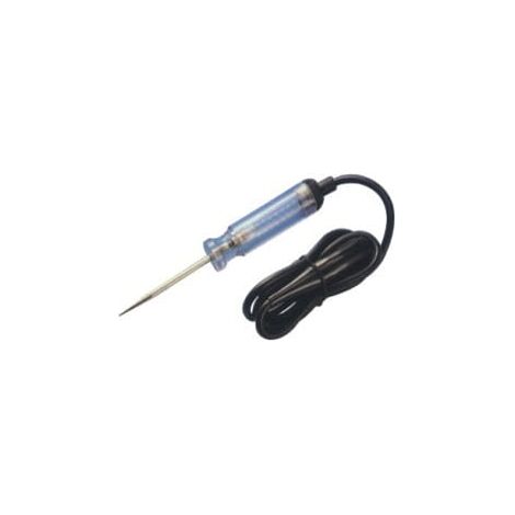 Comprobador de Voltaje Jonnesway AR030003, 12-24 V, para Instalaciones Eléctricas de Automóviles, Indicador de Presencia de Tensión con Lámpara en Mango Transparente.