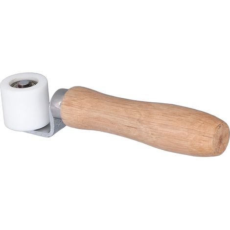 Rouleau à couture résistant à la chaleur, roulement à 2 voies, largeur 28 mm / 1,1 po, rouleau de pression manuel (1/5)