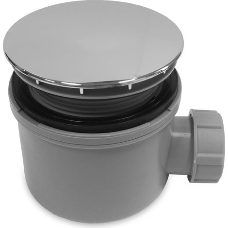 PRACTIC Desagüe de 90 mm para plato de ducha - Sistema de desagüe para plato de ducha - Desagüe eficaz y fácil de instalar (1/5)