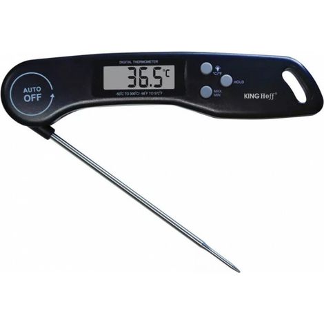 TERMÓMETRO DE COCINA CON PIN LCD KINGHOFF KH-1669 (1/4)