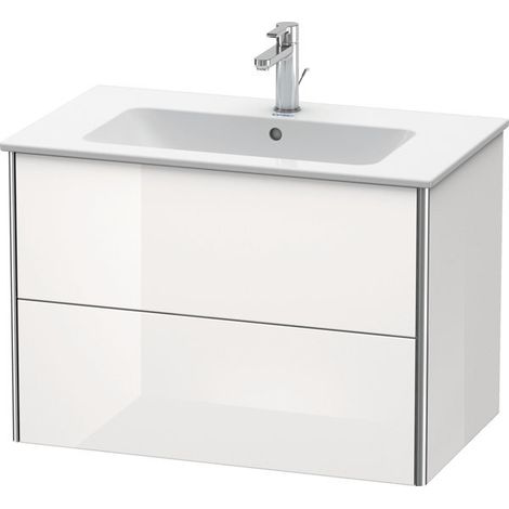 Duravit XSquare Meuble sous-lavabo suspendu, 2 tiroirs, (1/2)