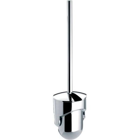 Emco system2 Ensemble brosse de toilette, réservoir en plastique chromé, 351500103 - 351500103