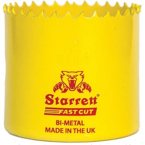 Corona Perforadora Bimetálica Starrett Fast Cut - Ø22mm