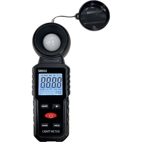 Luxmètre - 200000 Lux - Mesure Intensité Lumineuse Visible - Pour Culture Plantes Intérieur Extérieur Photographie - 1 Pièce (1/3)