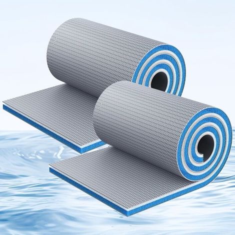 Ouate de filtration pour aquarium - 2 pièces - Coussinet filtrant - Ouate de filtration haute densité - Découpable - Réutilisable - 30 x 40 x 2 cm (1/5)
