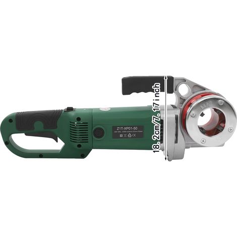 Filtro eléctrico para manguera, alta potencia, aplicación versátil, verde oscuro. (1/2)