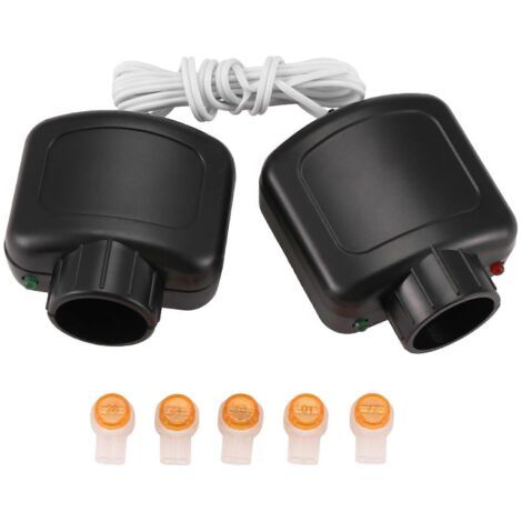 Capteur de sécurité pour portes de garage Linear HAE00002 LSO50 LDO33 LDO50 - Kit complet pour porte simple (1/3)