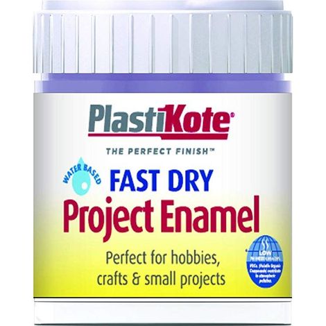 PlastiKote Fast Dry Enamel Paint 59ml Bottle Lavender
