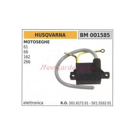 Bobina accensione HUSQVARNA per motoseghe 61 66 162 266 001585