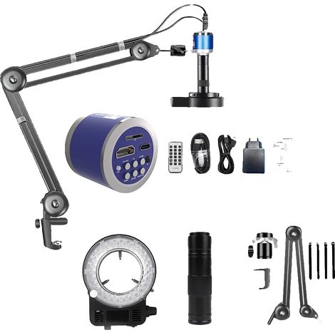 Digitalmikroskop, 4K-Video, hochauflösende Ausgabe, 4K 48MP Kit-a, 0-150X-a (1/2)