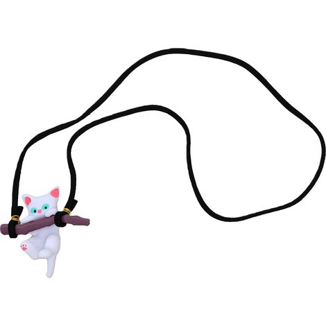 Pendentif voiture chat mignon, ornement suspendu, rétroviseur, breloque, balançoire, vue arrière drôle (1/5)