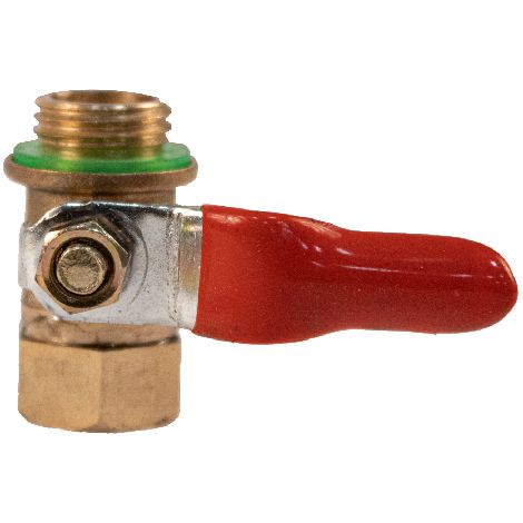 Bricoferr Vanne à sphère mâle-femelle pour pulvérisateurs de carburant (1/2)