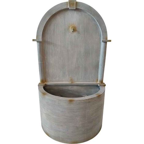 Fontaine murale jardin 83x41x142cm