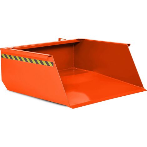 RR Industrietechnik Staplerschaufel Typ RS-75 1390x1615x550mm 750dm³ RAL 2004 Reinorange