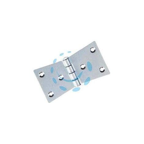 CERNIERE A CODA DI RONDINE ART.109 - mm.50x94x2 spess. - 3 fori