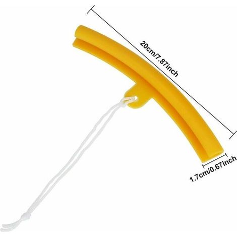 Protezione per bordo ruota, protezioni per pneumatici auto, moto e bici (x5) (colore: arancione) (1/3)
