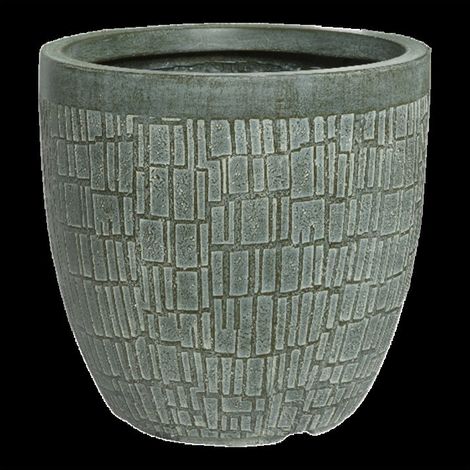 Vaso per piante Dean verde Ø44 × H43 cm