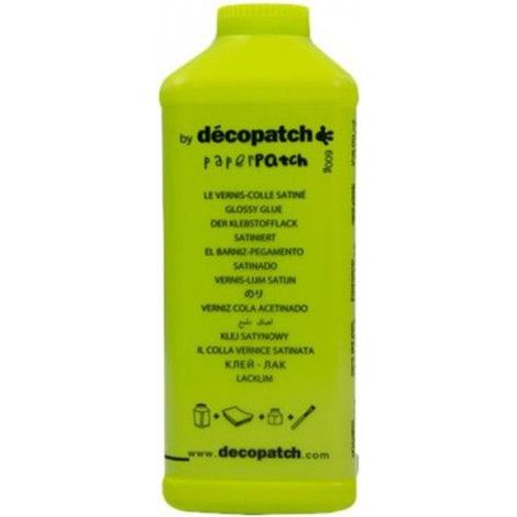 Vernis Colle - Décopatch - PP600 - 600G - Non toxique - Finition brillante