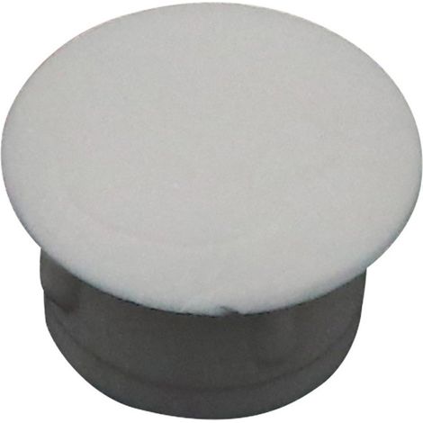 Bouchon Diamètre du corps 13 Diamètre de tête: 16 Longueur sous tête 8.5 RAL7035 gris clair - 1 pièce (1/5)