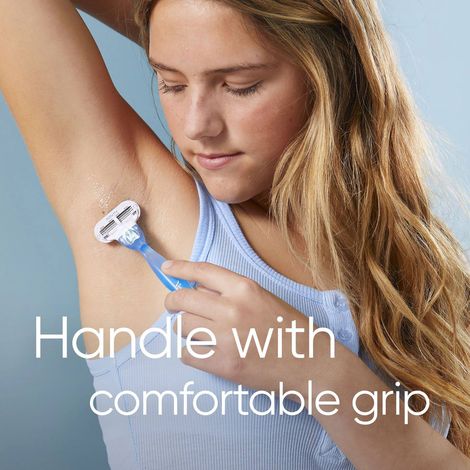 GILLETTE VENUS RASOIO DONNA SMOOTH A 3 LAME. 1 MANICO + 2 LAMETTE DONNA