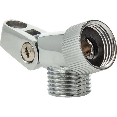 connection for shower hose and hand shower, 10 mm diameter tenon hole, with adjustable tilt (1/5)