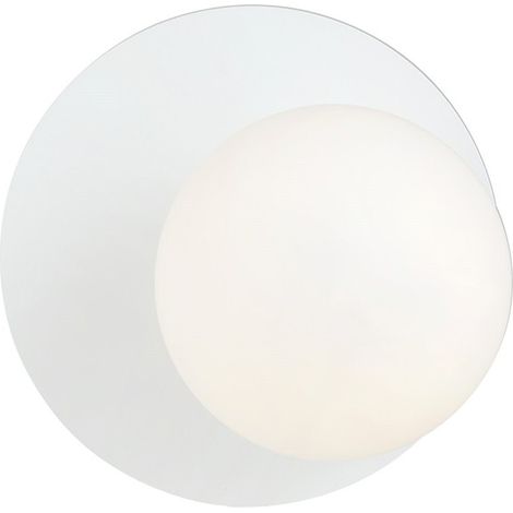 Aplique de pared Zero Blanco Opal