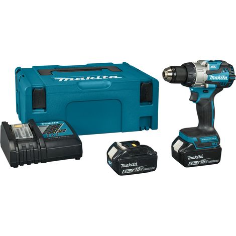 MAKITA DDF489RTJ 18v Drill driver 13mm keyless chuck