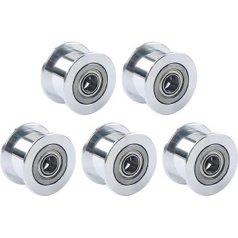 Für Bambu Lab P2S Glatte Umlenkrolle Zahnriemenscheibe Aluminium-Zahnrad für Bambu Lab P2S XY-Bewegungssystem 5 Stück (1/5)
