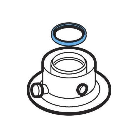 Adaptateur 80/125 mm (MCA) - Blanc- réf : S100465 - DE DIETRICH