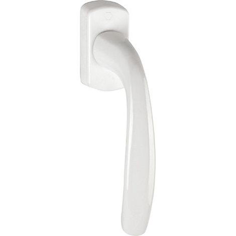 Hoppe – Poignée de fenêtre oscillo-battante aluminium pour ouverture 90° – Capot amovible – Fixation non visible M5 – 3408626