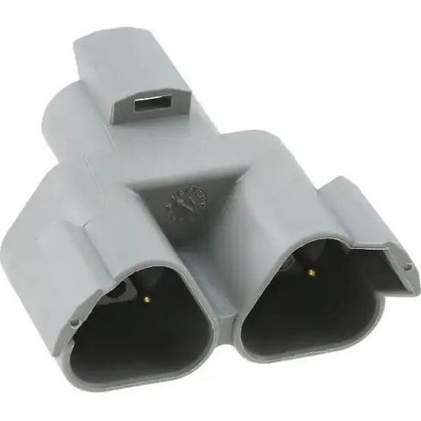 Raccord DT 3 voies port mâle 3 sorties P007