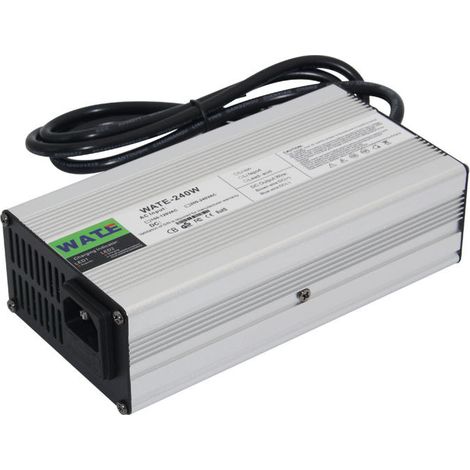 Chargeur de vélo électrique 54,6 V 4 A convient pour batterie au lithium de 48 V, vélo électrique (1/5)