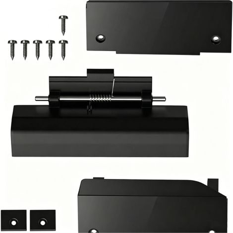 Loquet de porte de réfrigérateur de remplacement pour Furrion Arctic FCR08DCDTA. Installation facile. Verrou de réfrigérateur noir. (1/5)